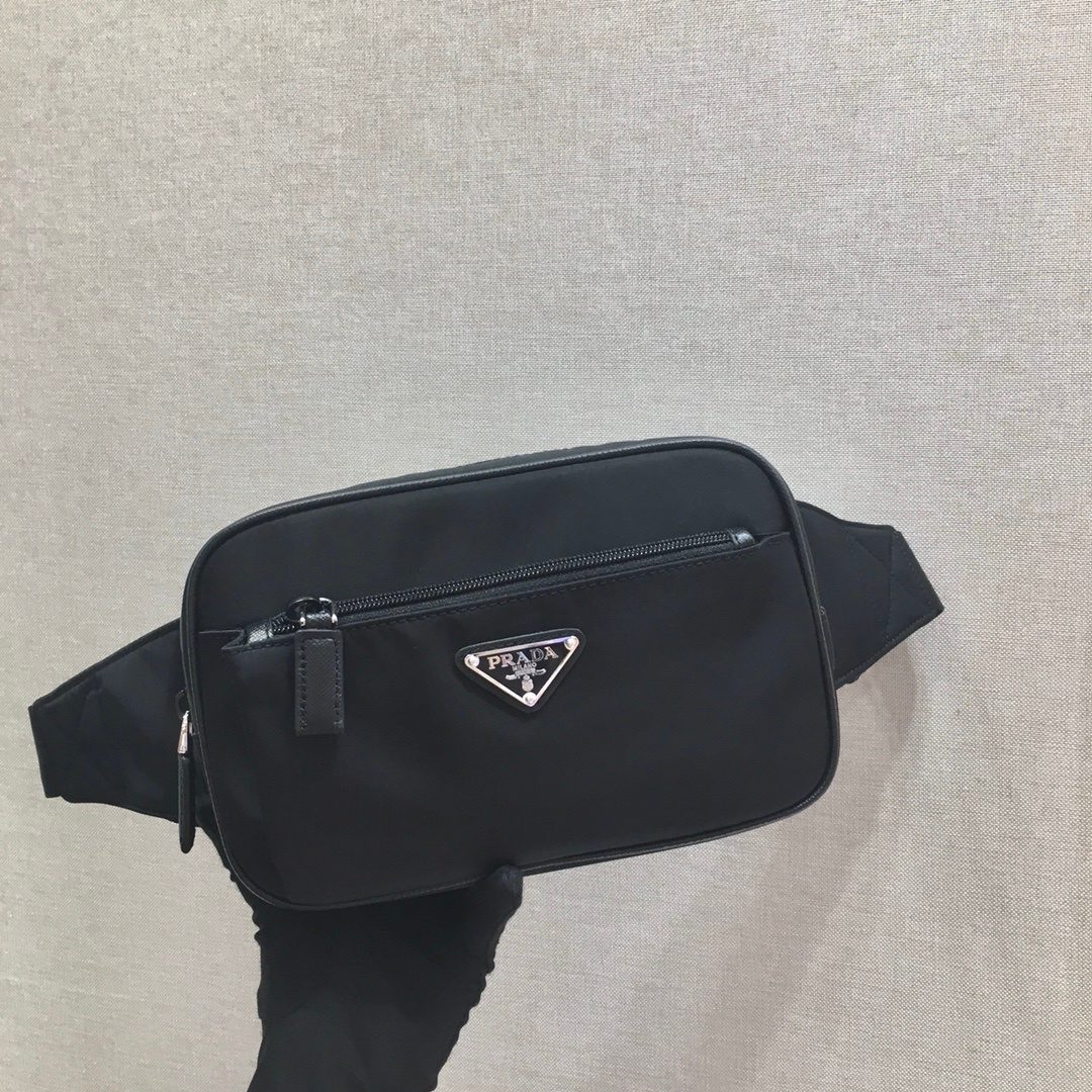 Prada Nylon Belt Bag Black
