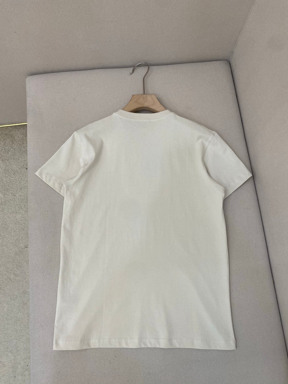Burberry Embroidered Crest Crewneck T-Shirt
