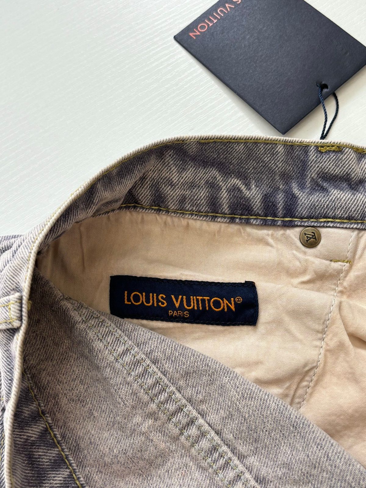 Louis Vuitton Men's Light Wash Denim Jeans