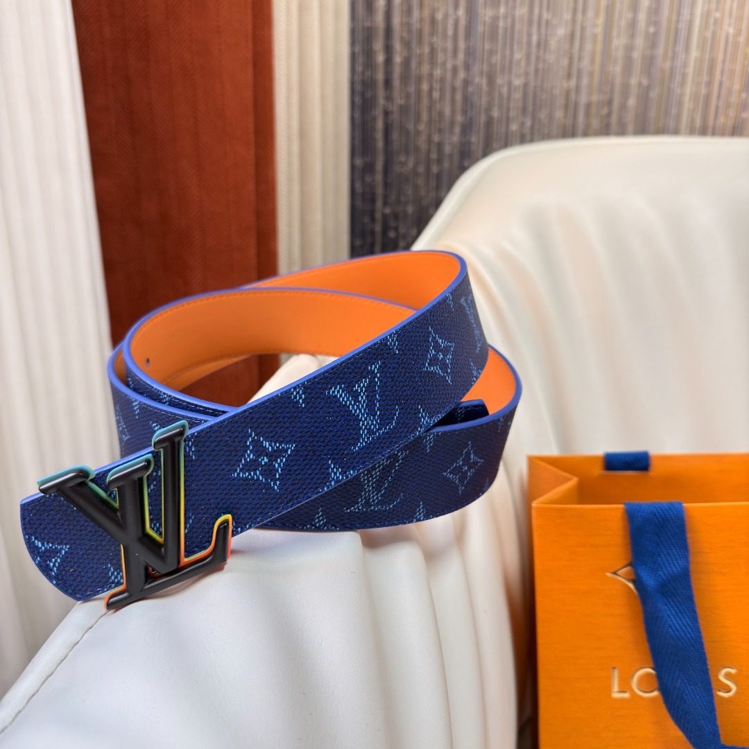 Louis Vuitton Damier Monogram Reversible Belt