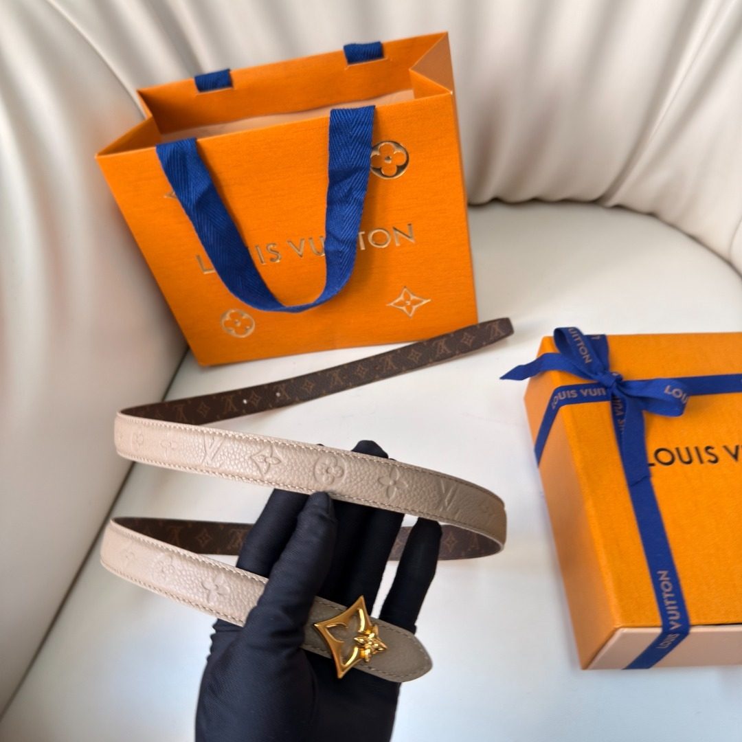 Louis Vuitton Monogram Canvas Belt