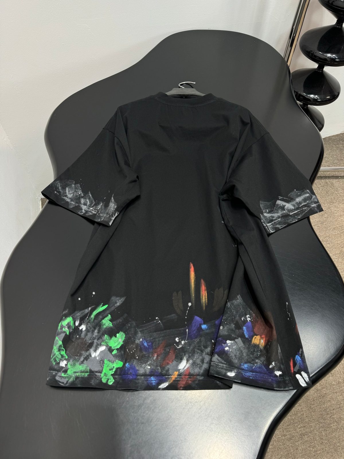 Dsquared2 Colorful Paint Splatter T-Shirt
