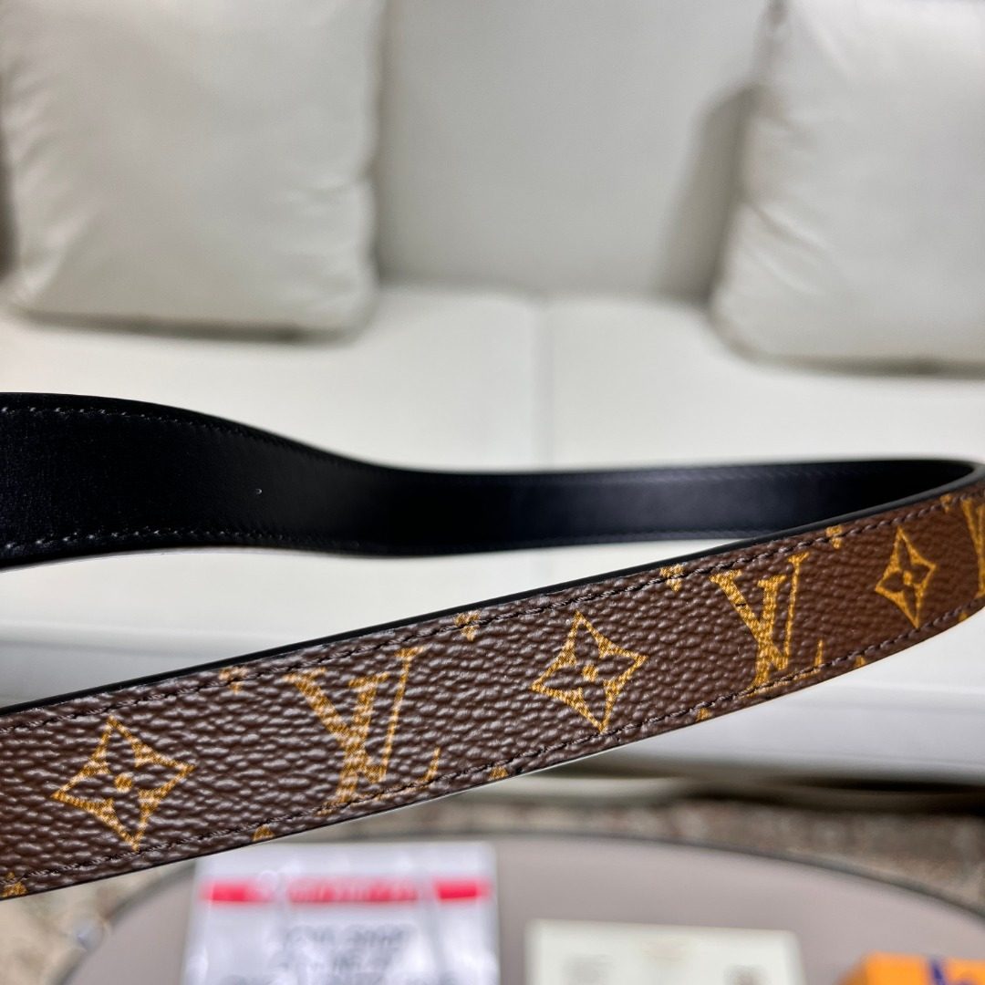 Louis Vuitton Monogram Canvas Leather Strap