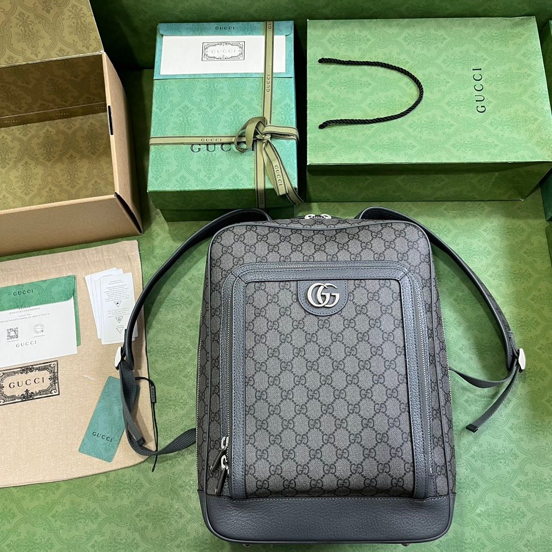 Gucci GG Supreme Canvas Backpack