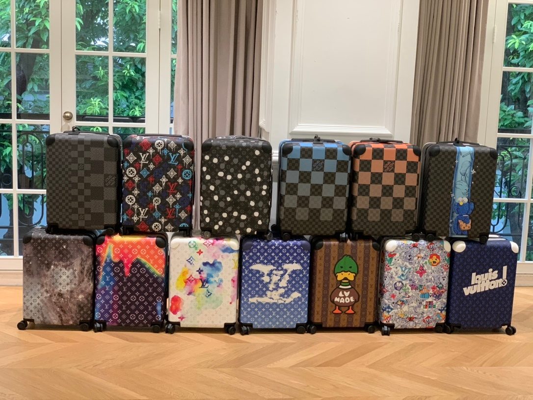 Colorful Doodle Art Carry-On Luggage Set