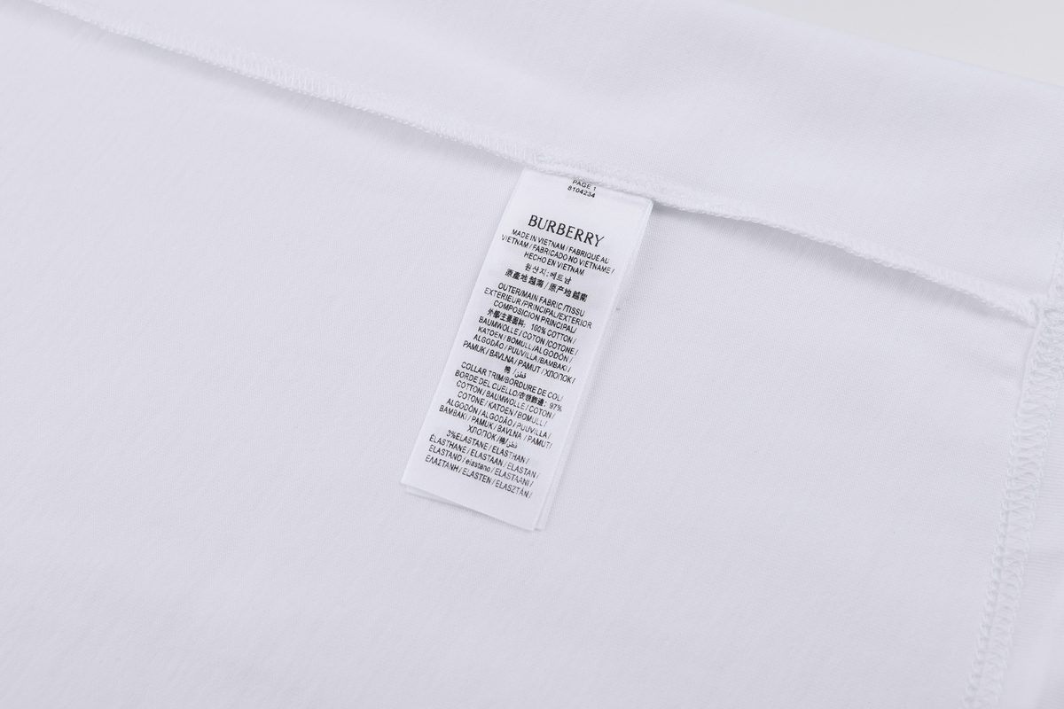 Burberry Logo Print Short Sleeve T-Shirt
