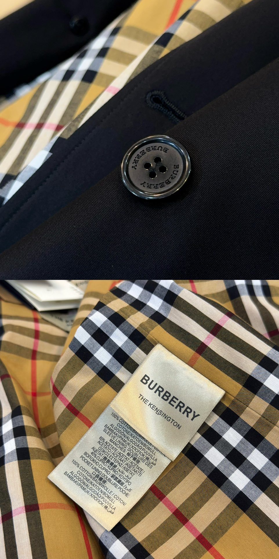 Burberry Double-Breasted Trench Coat
