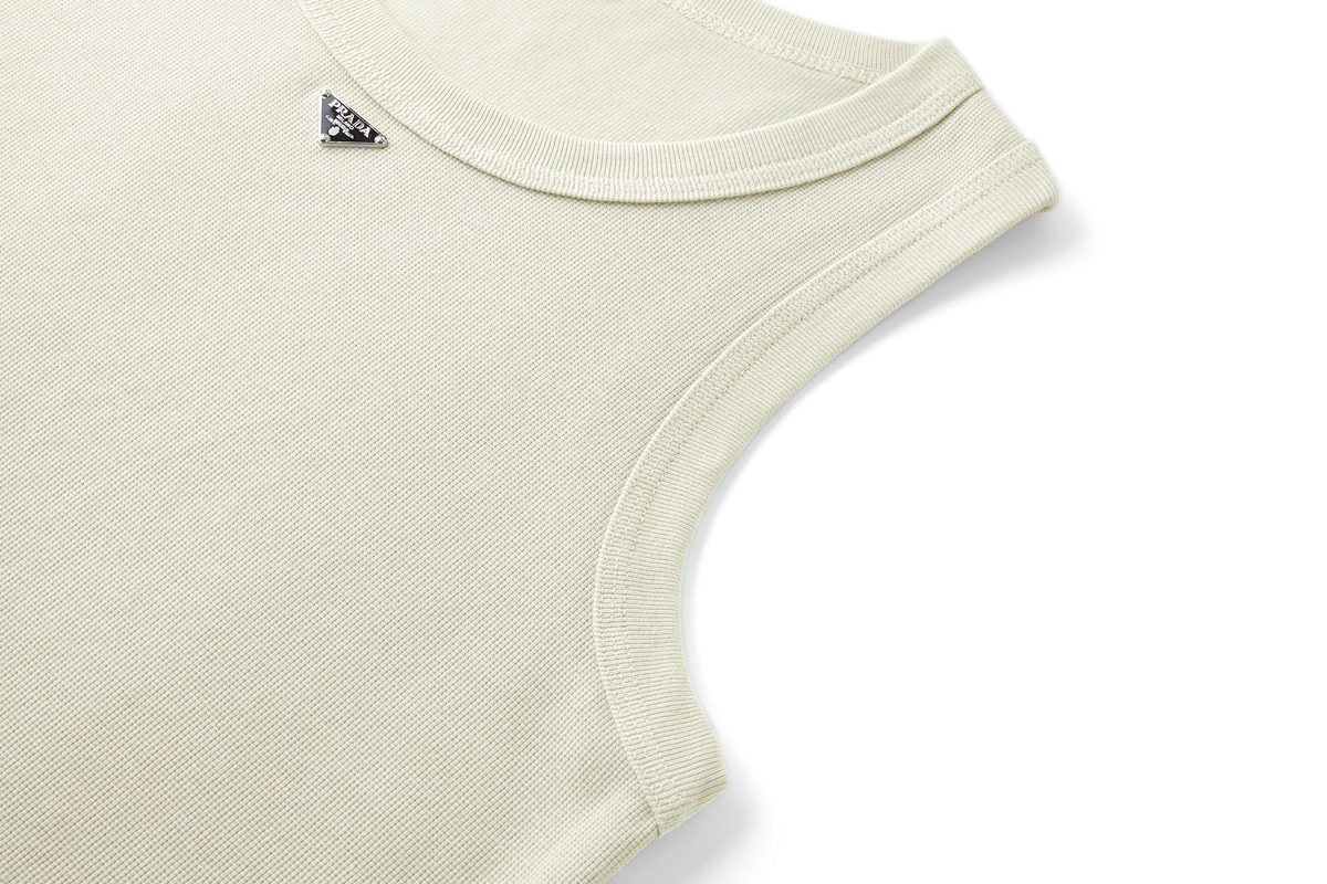 Prada Milano Cream Crewneck Sweater