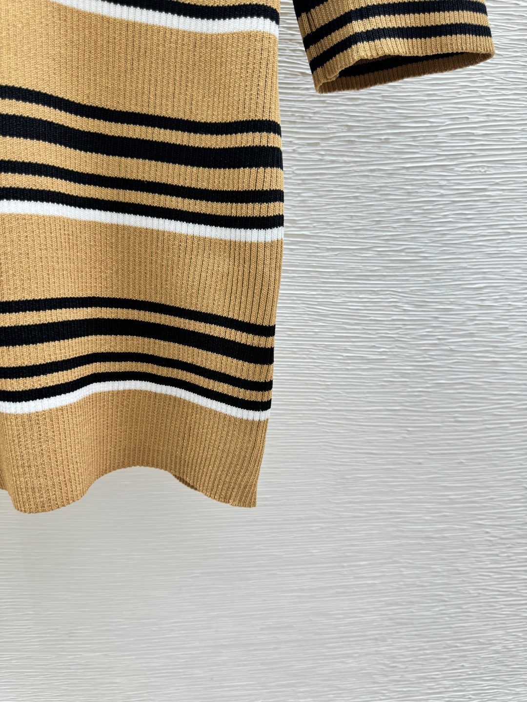 Miu Miu Striped Polo Shirt