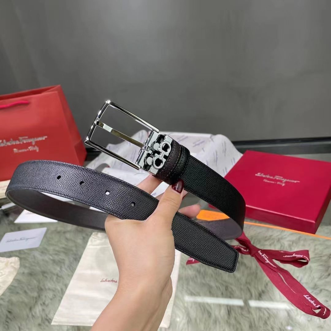 Salvatore Ferragamo Leather Belt