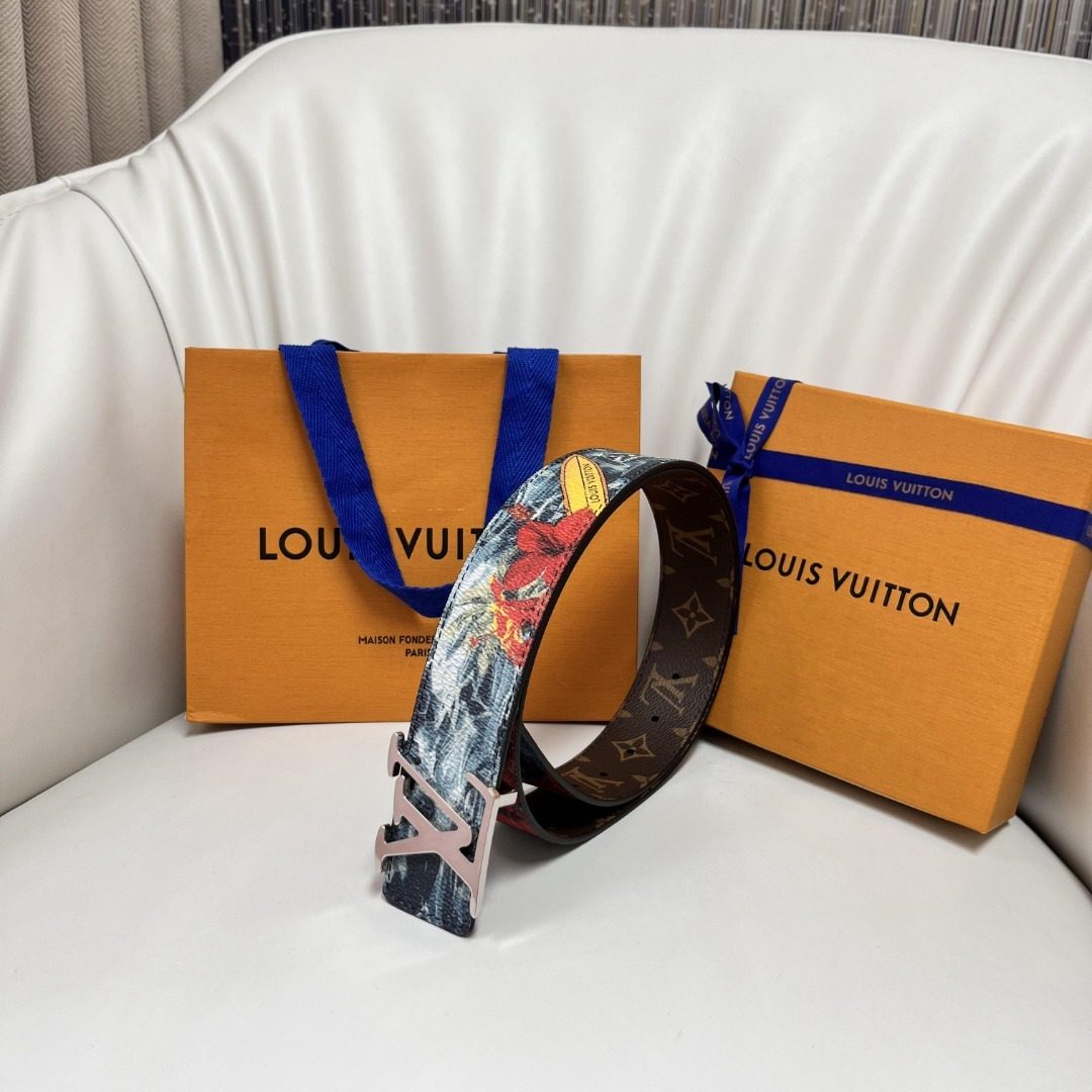 Louis Vuitton Monogram Canvas Reversible Belt