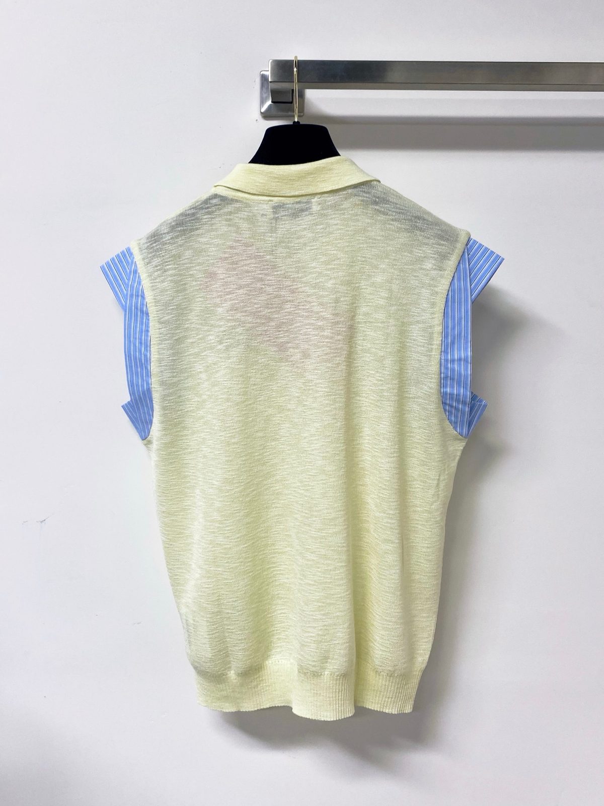 Miu Miu Wool Blend Sleeveless Vest