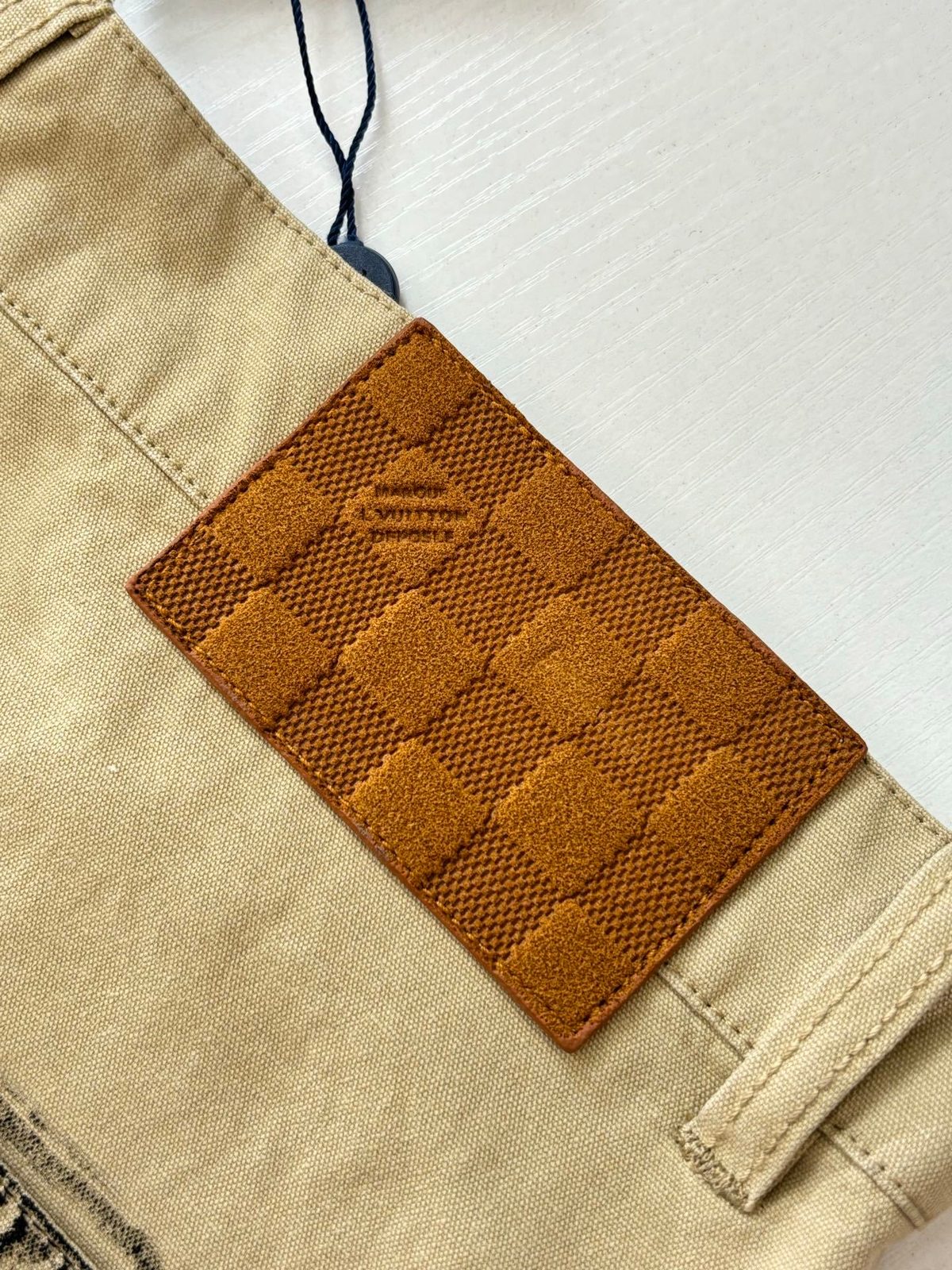 Louis Vuitton Monogram Cargo Pants Beige