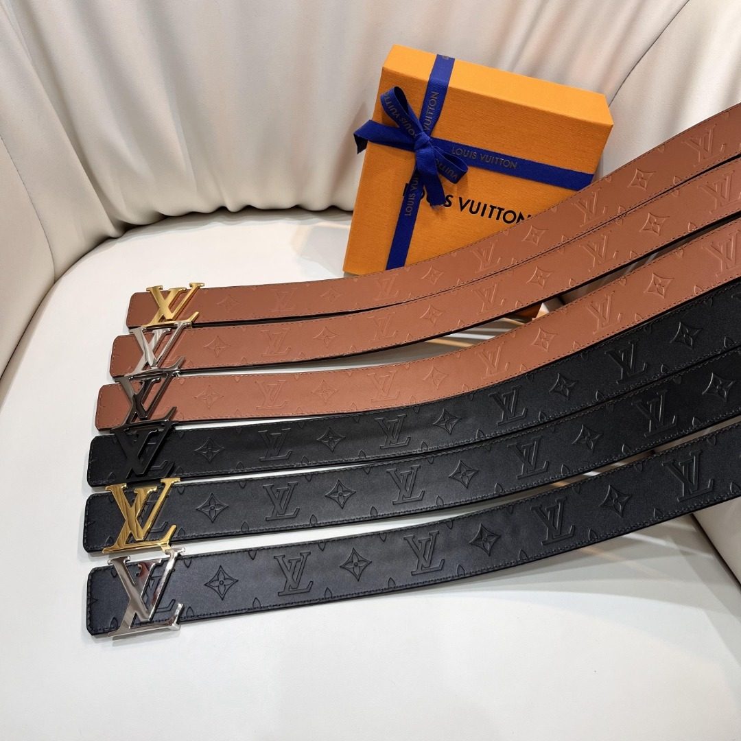 Louis Vuitton Monogram Leather Belt