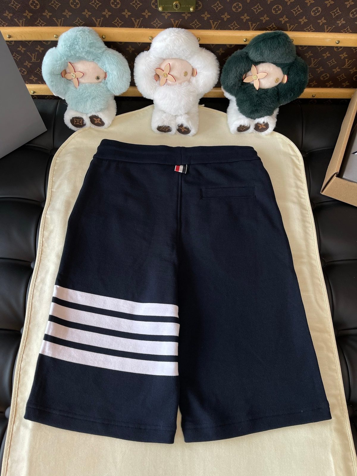 Thom Browne Striped Wool Shorts