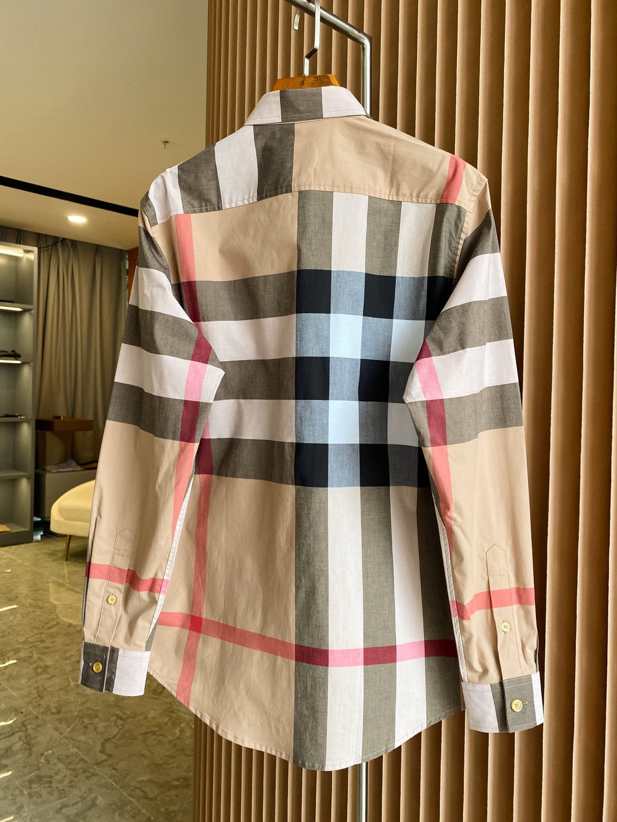 Burberry Nova Check Cotton Button-Down Shirt