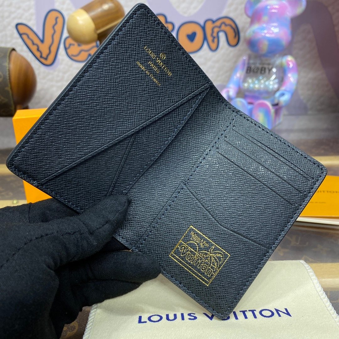 Louis Vuitton Epi Leather Card Holder Wallet