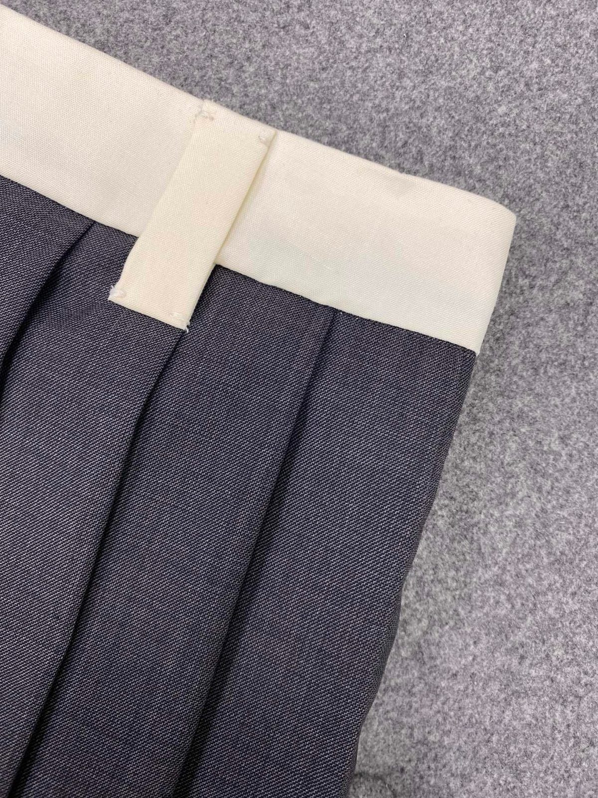 Miu Miu Pleated Wool Skirt F56