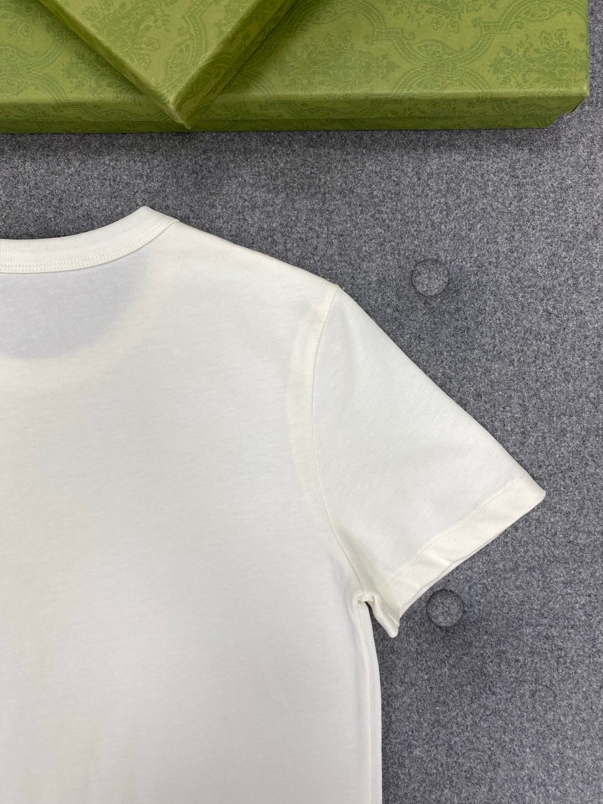 Gucci GG Embroidered Crewneck T-Shirt