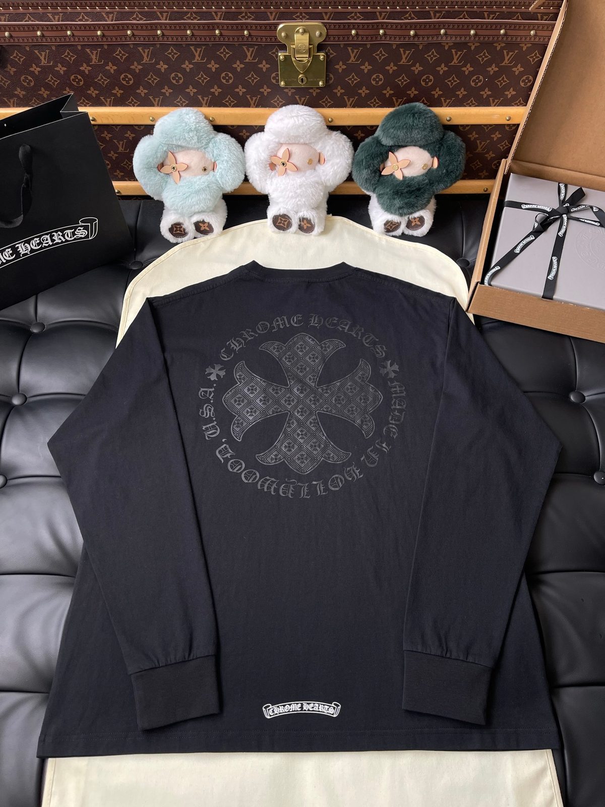 Chrome Hearts Cross Sweatshirt Black