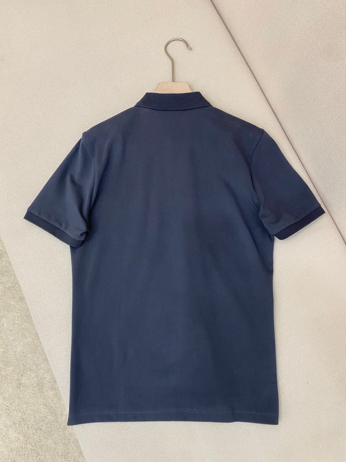 Navy Polo Shirt with Embroidered Logo