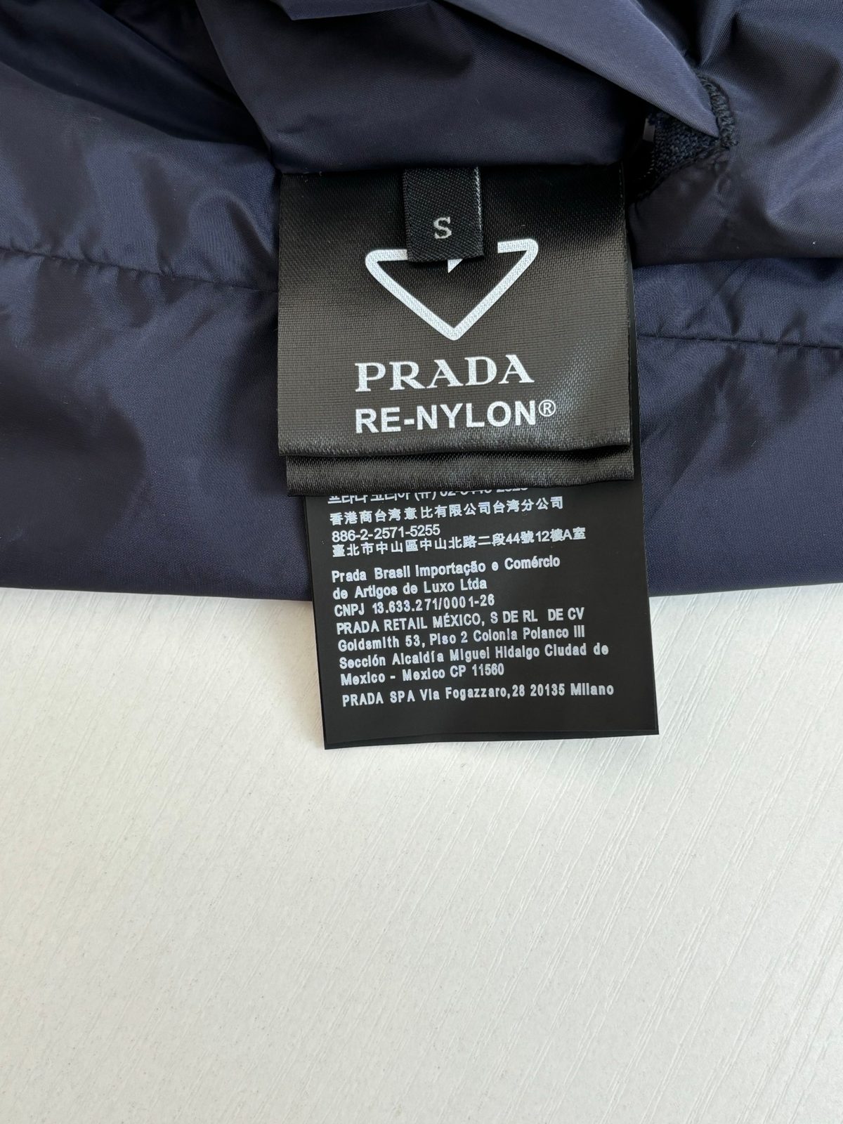 Prada Re-Nylon Reversible Bomber Jacket