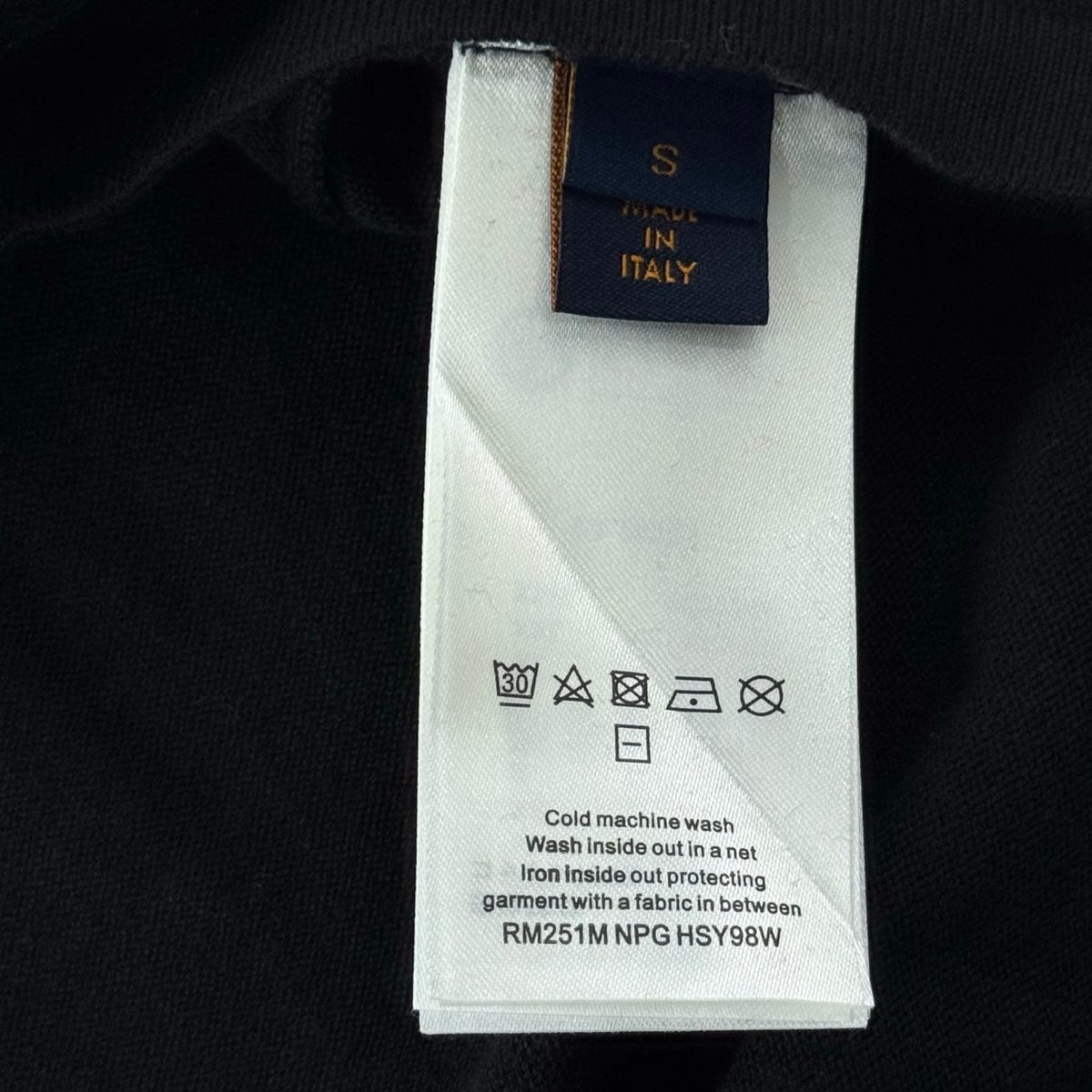 Louis Vuitton Gold LV Logo Polo Shirt