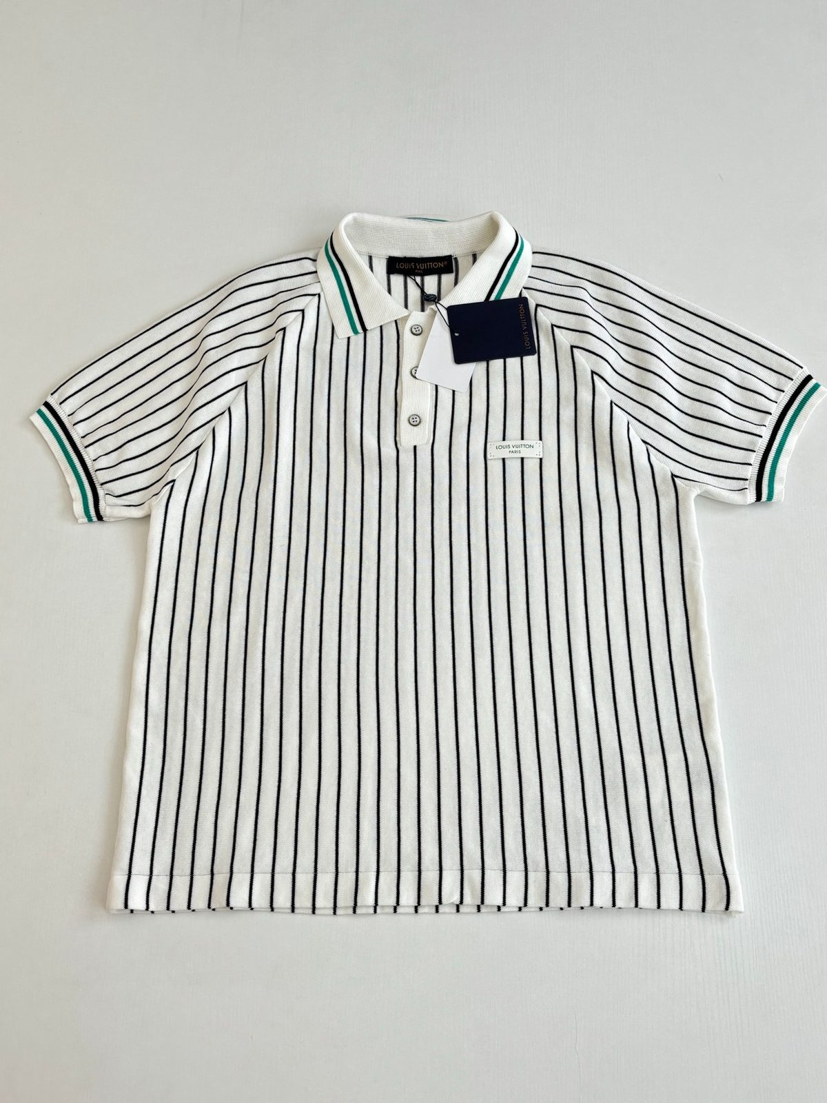 Louis Vuitton Striped Polo Shirt
