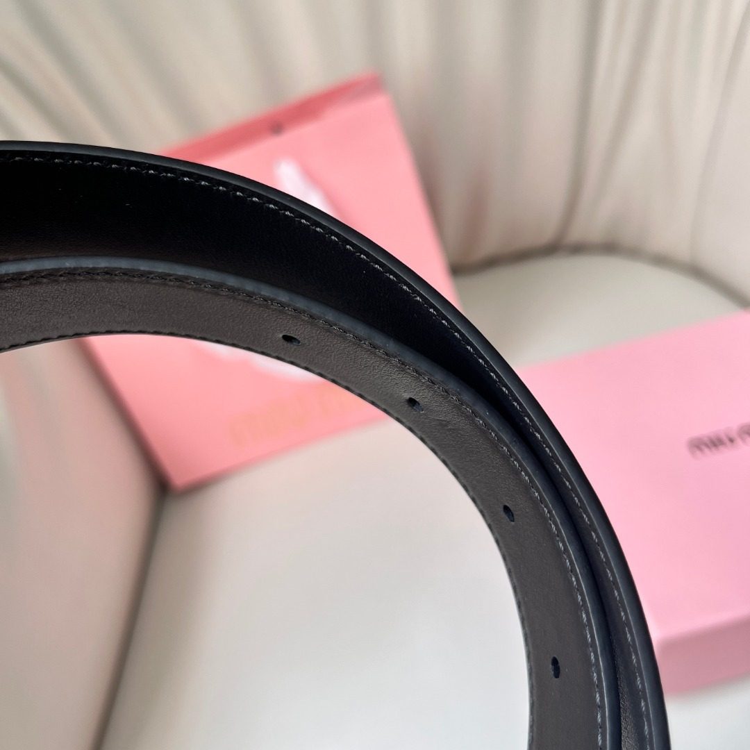 Miu Miu Leather Belt