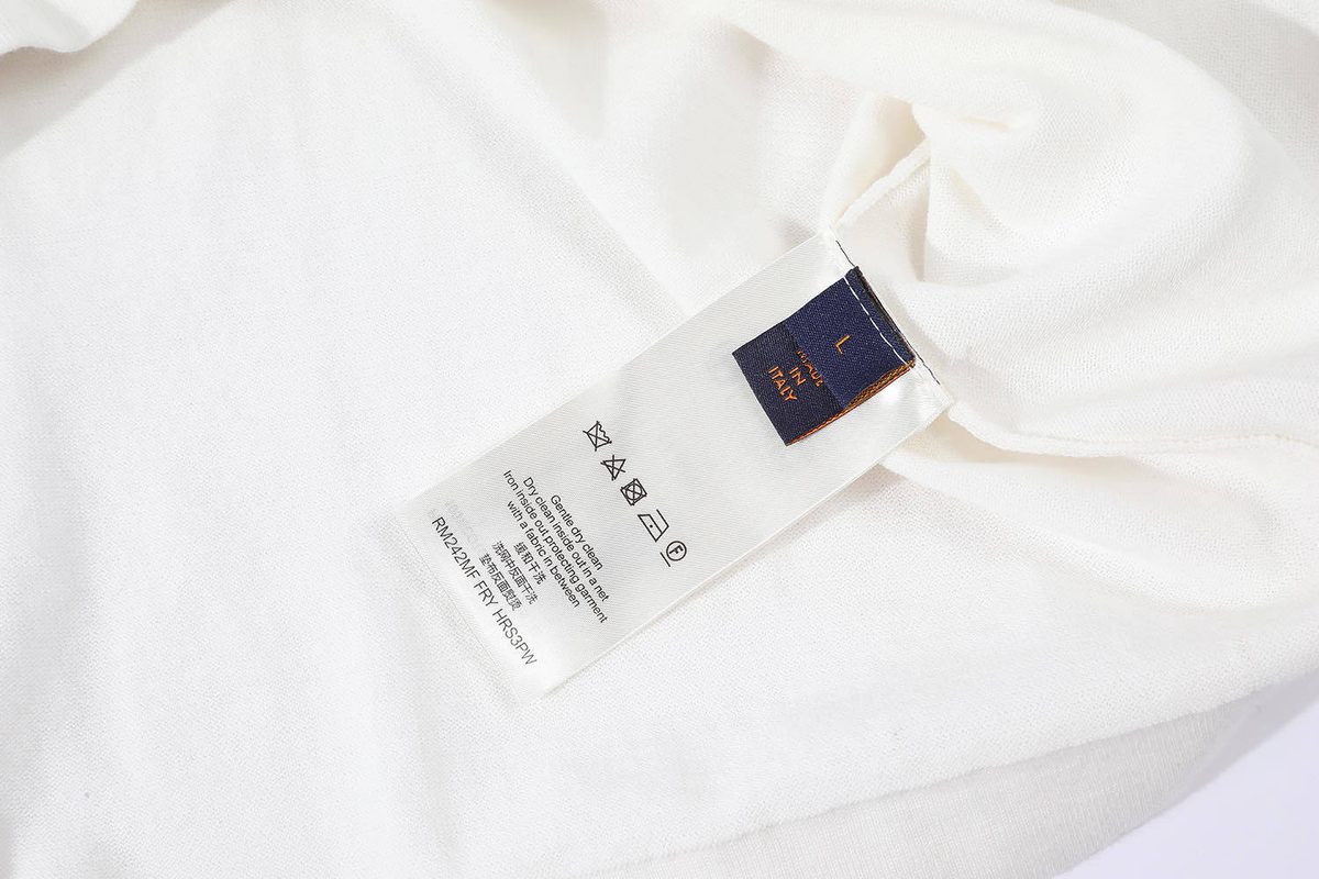 Luxury White Cotton Crew Neck T-Shirt
