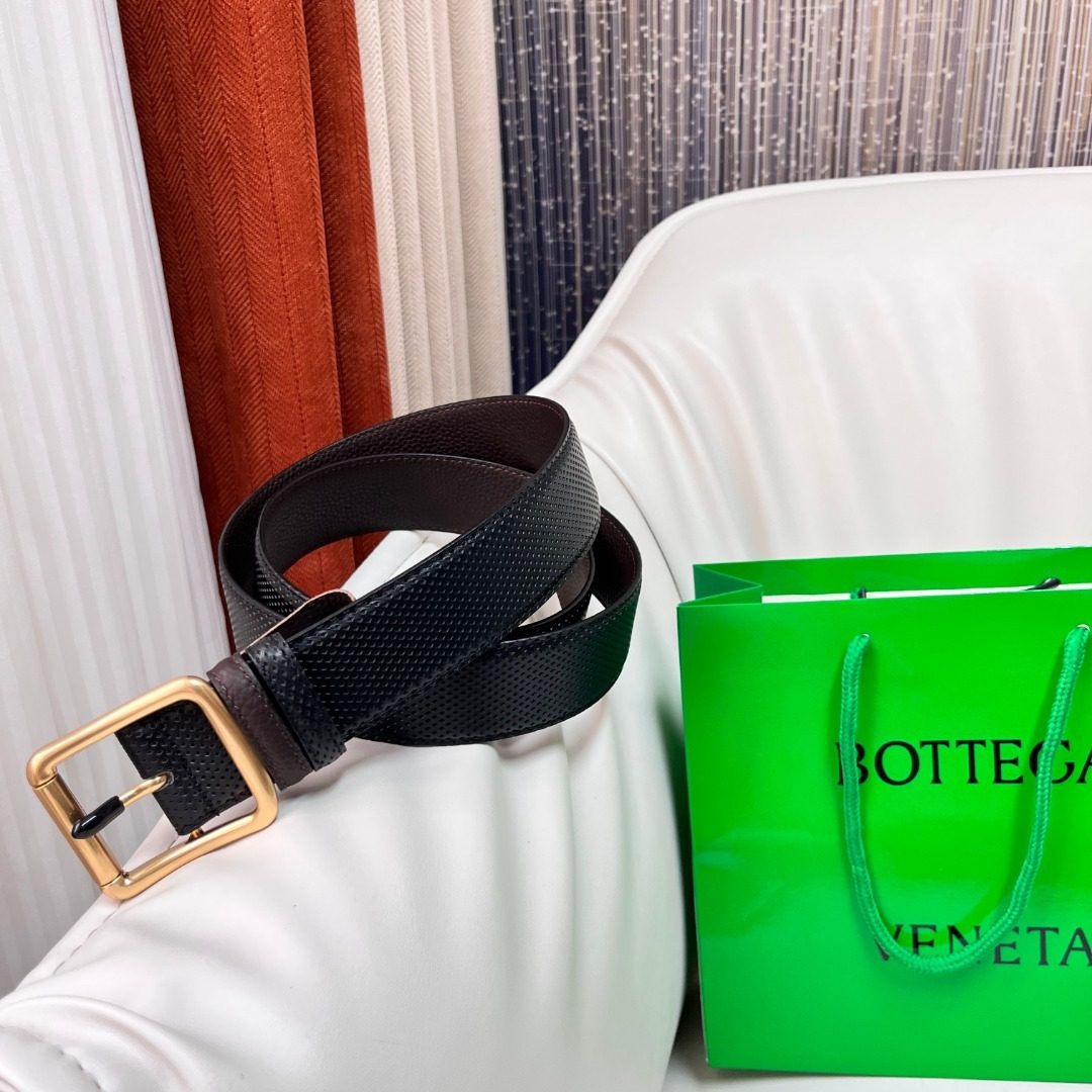 Bottega Veneta Intrecciato Leather Belt