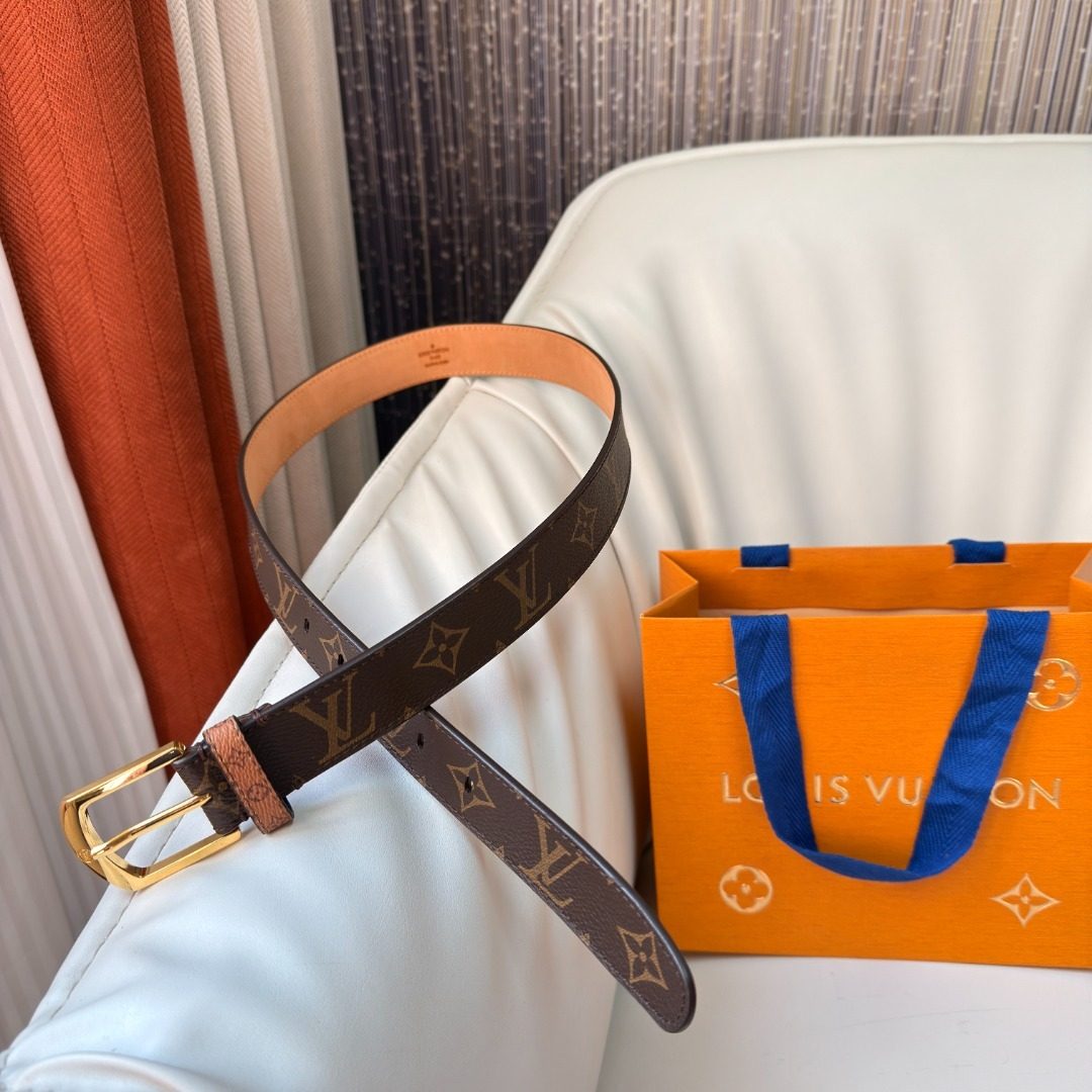 Louis Vuitton Monogram Canvas Belt