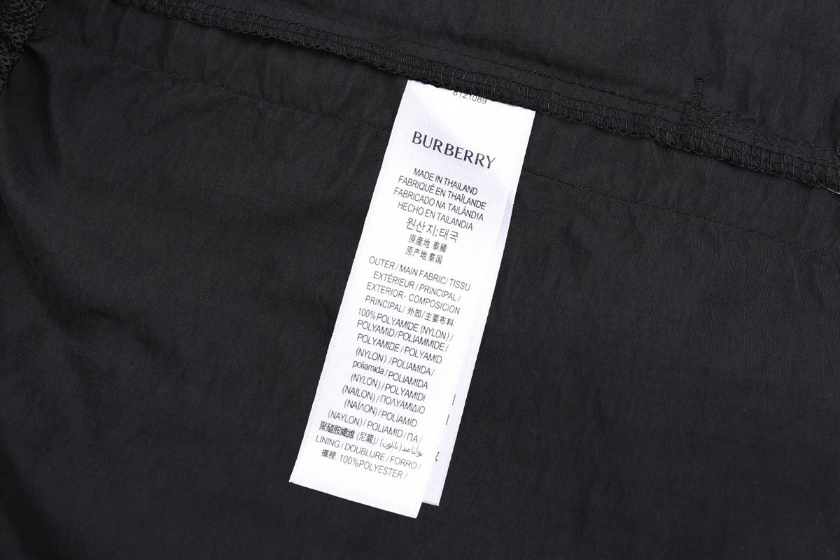 Burberry Check Stripe Swim Shorts