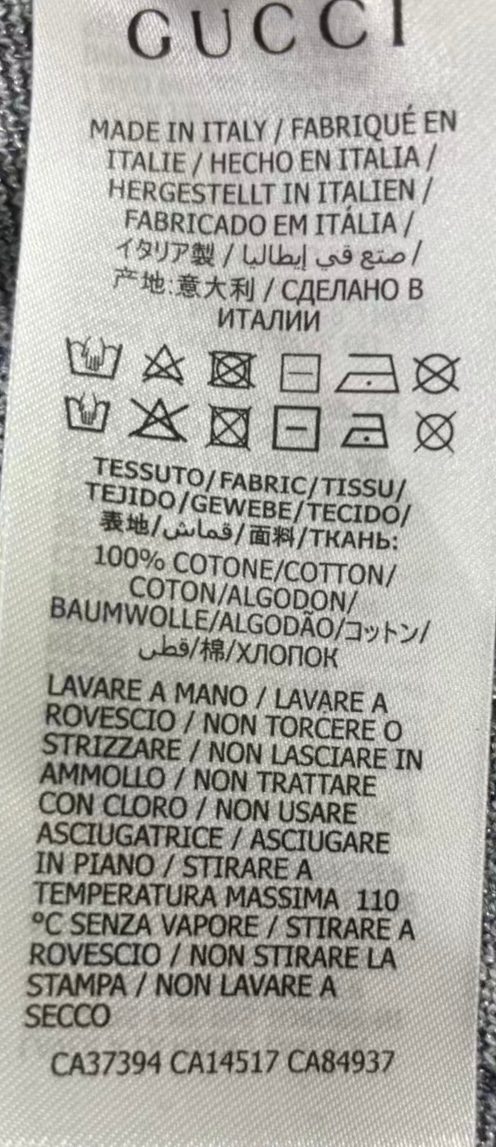 Gucci GG Embroidered Ribbed Cotton T-Shirt