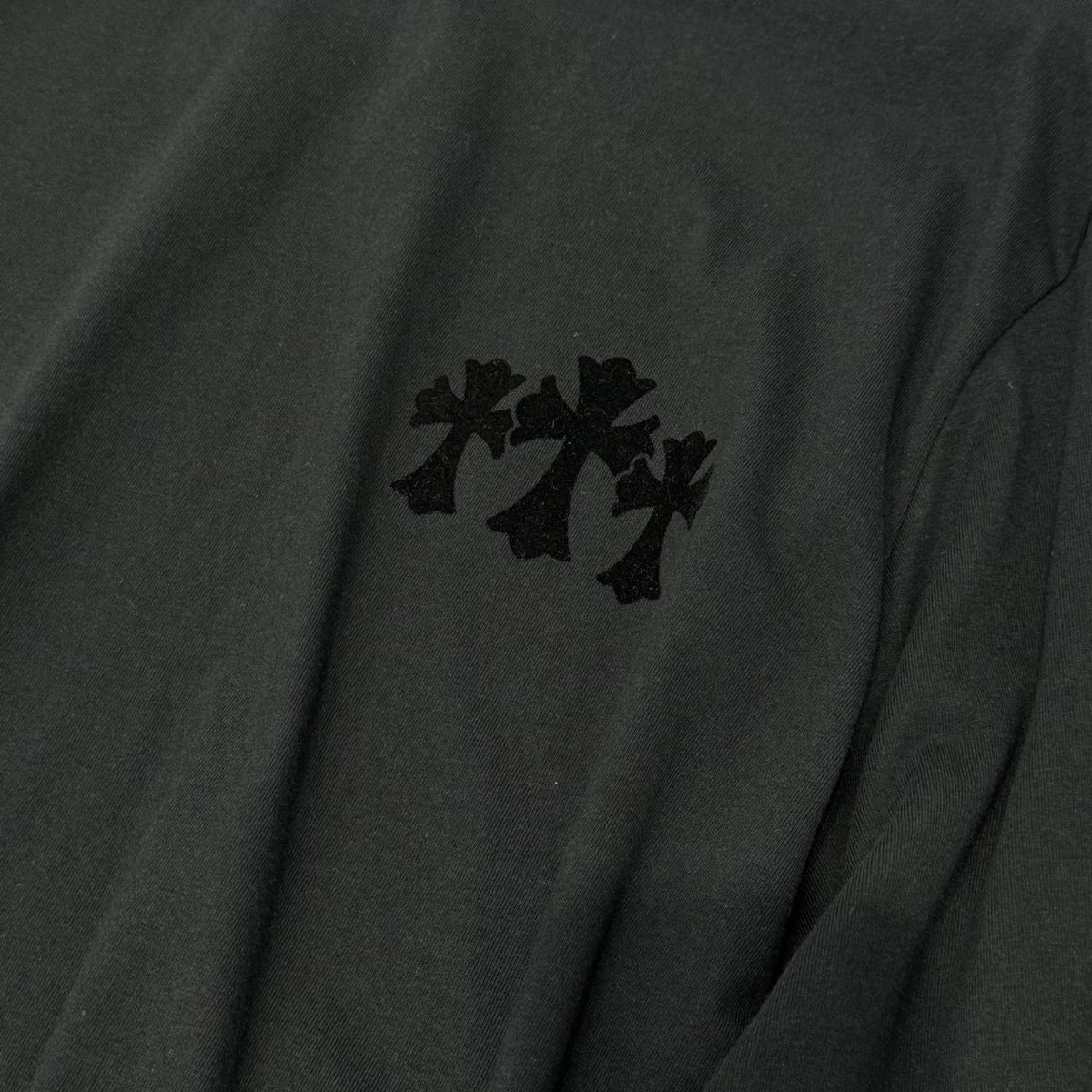 Chrome Hearts Cross Printed Long Sleeve T-Shirt