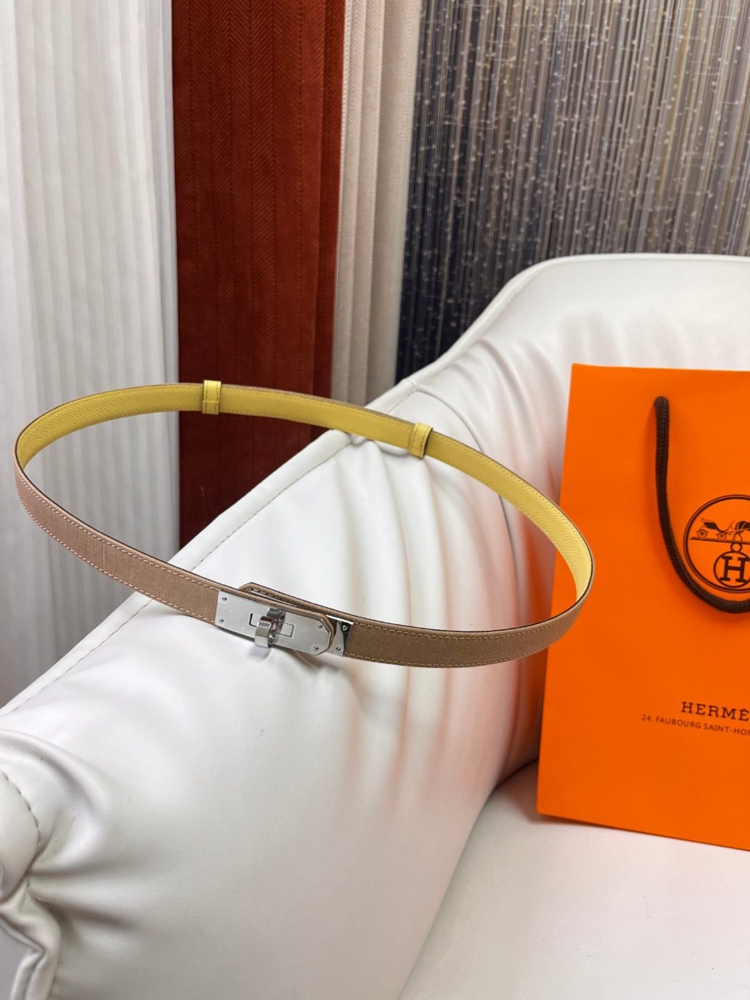 Hermès Reversible Leather Belt