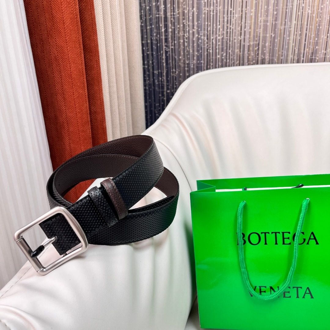 Bottega Veneta Intrecciato Leather Belt