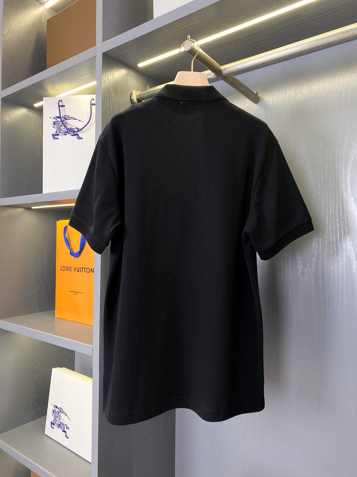 Burberry Equestrian Knight Logo Polo Shirt