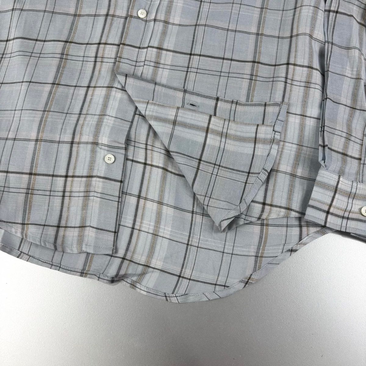 Acne Studios Checked Cotton Butterfly Shirt