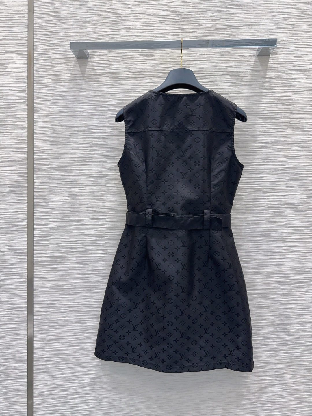 Louis Vuitton Monogram Belted Vest Dress