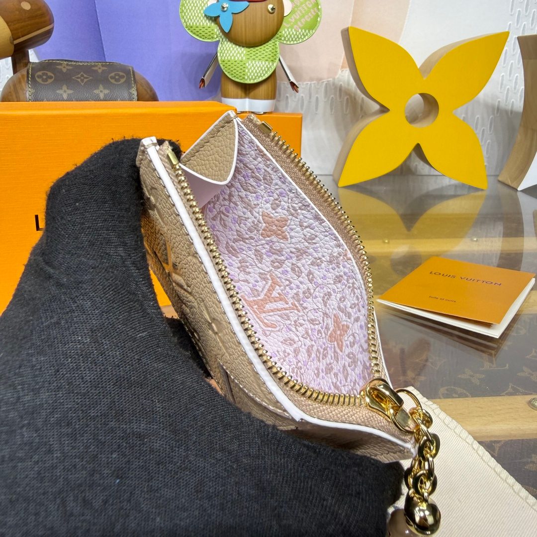 Louis Vuitton Monogram Canvas Pouch with Chain