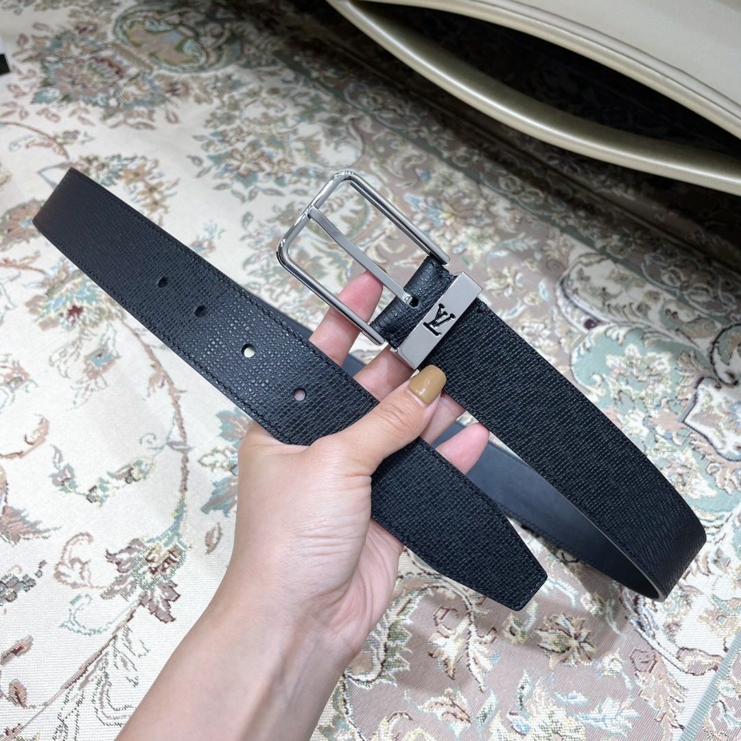 Louis Vuitton Damier Canvas Leather Belt