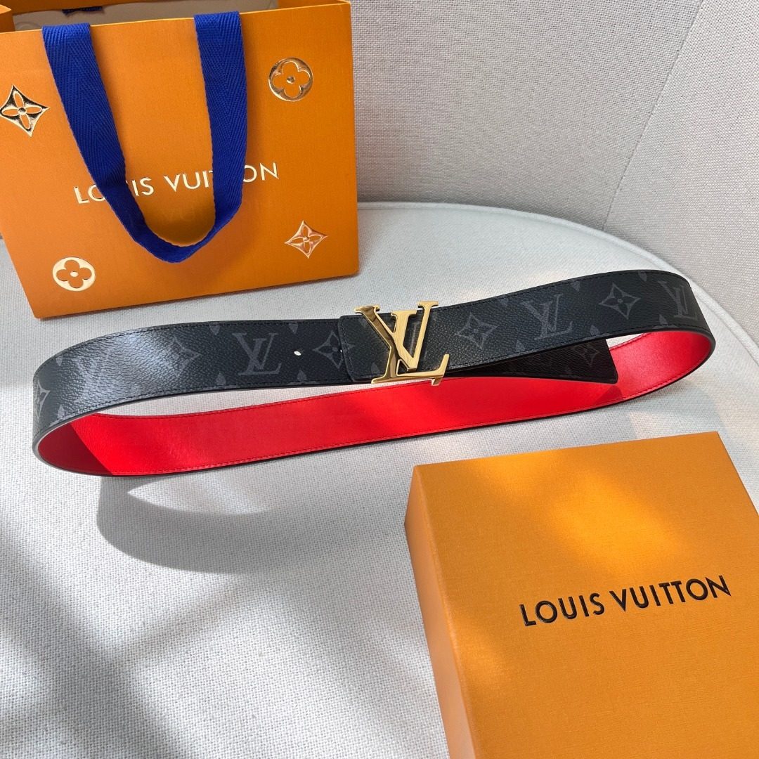 Louis Vuitton Monogram Reversible Leather Belt