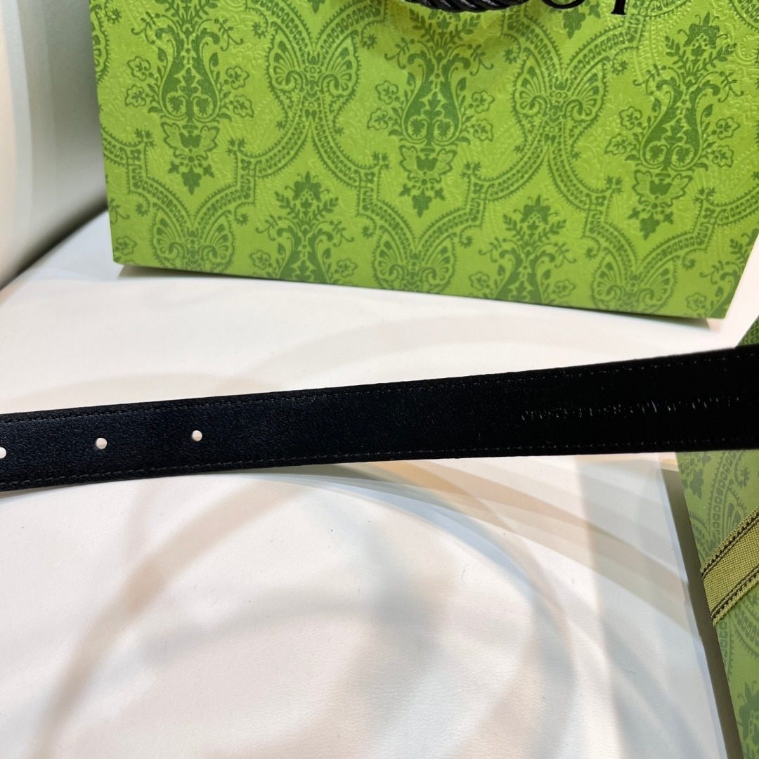 Gucci GG Marmont Leather Belt