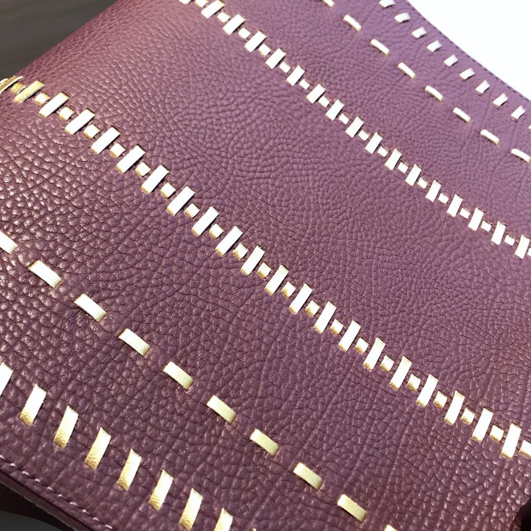 Louis Vuitton Monogram Canvas Handbag Purple