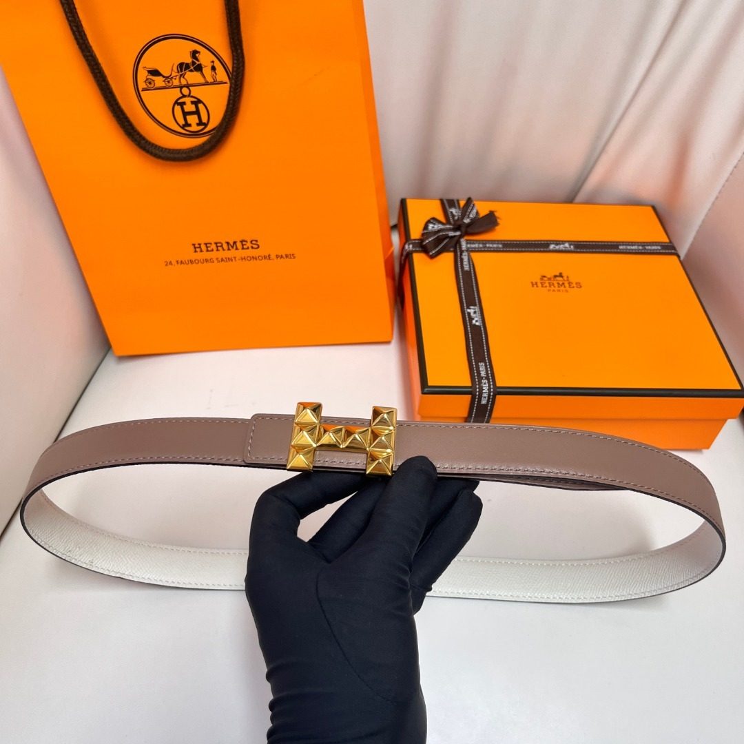 Hermès Collier de Chien Leather Belt