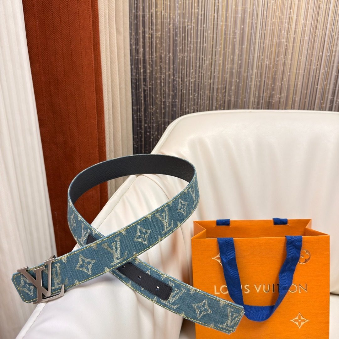 Louis Vuitton Monogram Denim Belt