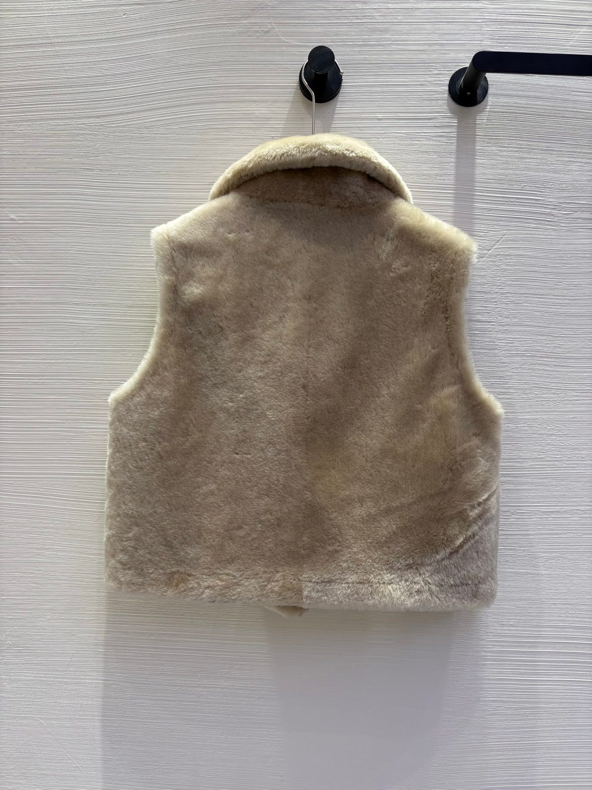 Luxury Faux Fur Collared Vest