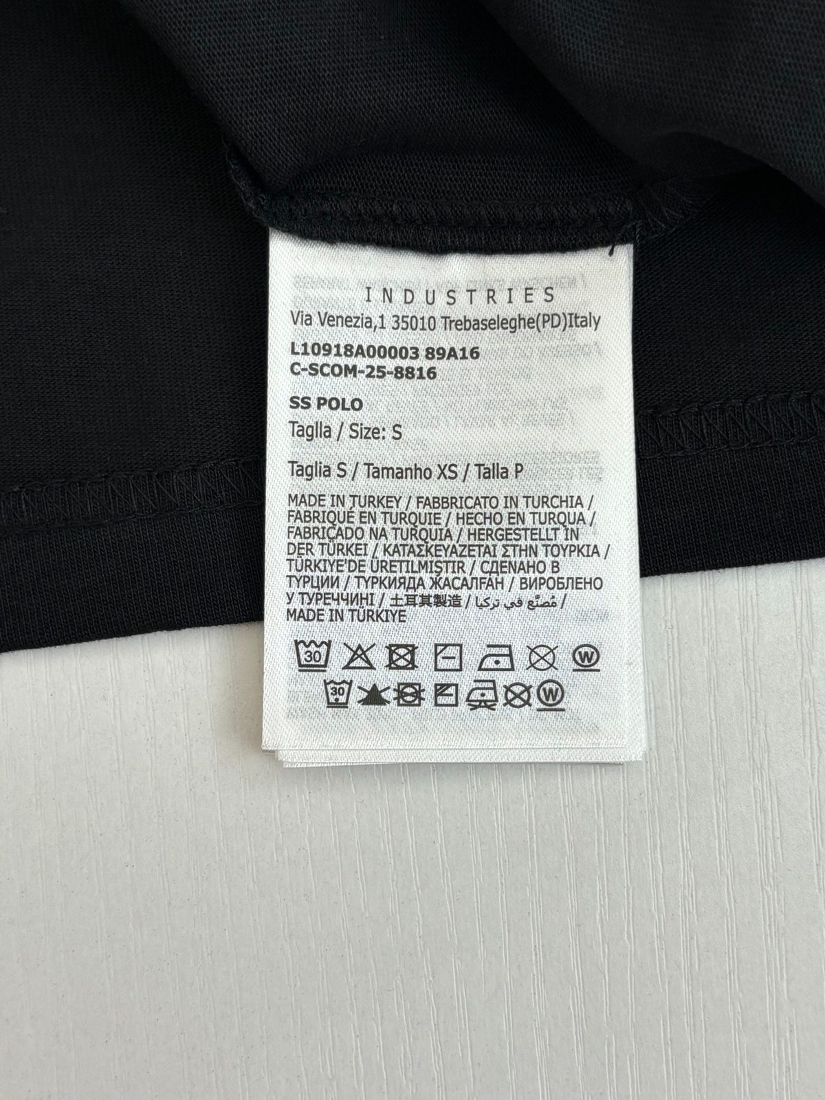 Moncler Fragmented Logo Crewneck T-Shirt