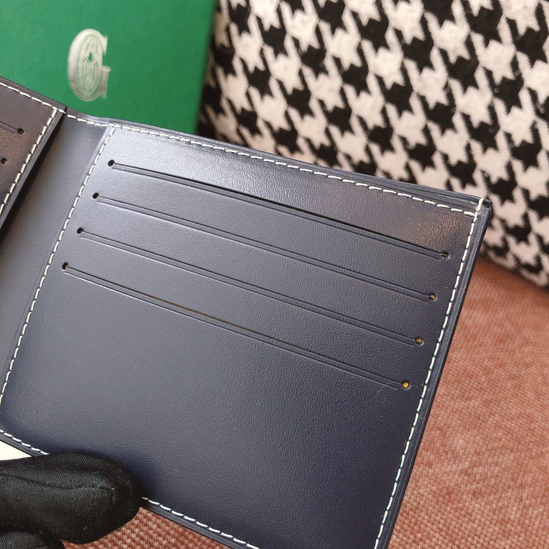 Goyard Bifold Leather Card Wallet